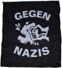 Zum Rückenaufnäher "Gegen Nazis" für 3,00 € gehen.