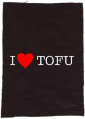 Zum Rückenaufnäher "I love Tofu" für 3,00 € gehen.