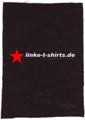 Zum Rückenaufnäher "linke-t-shirts.de" für 3,00 € gehen.