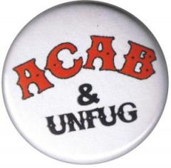 Zum 37mm Magnet-Button "ACAB und Unfug" für 2,50 € gehen.