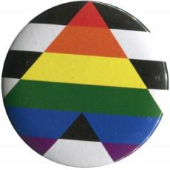 Zum 37mm Magnet-Button "Heterosexuell/Straight Ally" für 2,50 € gehen.