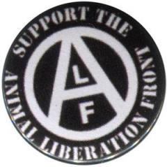 Zum 37mm Magnet-Button "support the Animal Liberation Front (schwarz)" für 2,50 € gehen.