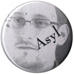 Zum 50mm Magnet-Button "Asyl for Snowden" für 3,00 € gehen.