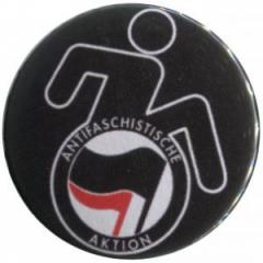 Zum 50mm Magnet-Button "RollifahrerIn Antifaschistische Aktion (schwarz/rot)" für 3,00 € gehen.