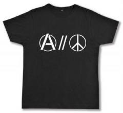 Zum Fairtrade T-Shirt "Anarchy and Peace" für 19,45 € gehen.