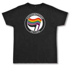 Zum Fairtrade T-Shirt "Antihomophobe Aktion" für 21,45 € gehen.