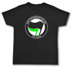 Zum Fairtrade T-Shirt "Antispeziesistische Aktion (schwarz/grün)" für 19,45 € gehen.
