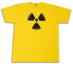 Zum Fairtrade T-Shirt "Atomkraft ist immer todsicher" für 19,45 € gehen.