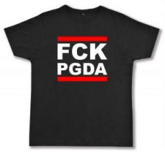 Zum Fairtrade T-Shirt "FCK PGDA" für 18,10 € gehen.