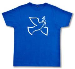 Zum Fairtrade T-Shirt "Friedenstaube mit Zweig" für 18,10 € gehen.