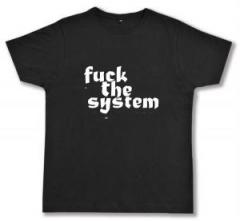 Zum Fairtrade T-Shirt "Fuck the System" für 19,45 € gehen.