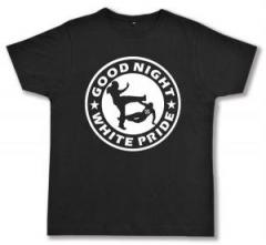 Zum Fairtrade T-Shirt "Good night white pride (dünner Rand)" für 18,10 € gehen.