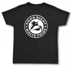 Zum Fairtrade T-Shirt "Good night white pride - Ninja" für 19,45 € gehen.