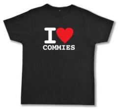 Zum Fairtrade T-Shirt "I love commies" für 19,45 € gehen.