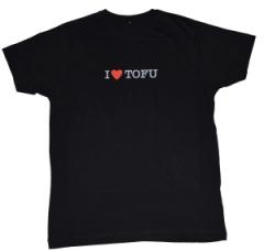 Zum Fairtrade T-Shirt "I love Tofu" für 19,45 € gehen.