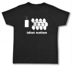 Zum Fairtrade T-Shirt "Idiot Nation" für 19,45 € gehen.