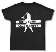 Zum Fairtrade T-Shirt "Until every cage is empty" für 19,45 € gehen.
