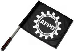 Zum/zur  Fahne / Flagge (ca. 40x35cm) "APPD - Zahnkranz" für 13,12 € gehen.