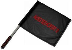 Zum/zur  Fahne / Flagge (ca. 40x35cm) "Ausg'Seehofert is" für 11,00 € gehen.