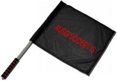 Zum/zur  Fahne / Flagge (ca. 40x35cm) "Ausg'Södert is" für 11,00 € gehen.