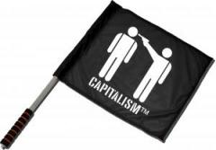 Zum/zur  Fahne / Flagge (ca. 40x35cm) "Capitalism [TM]" für 11,00 € gehen.