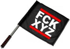 Zum/zur  Fahne / Flagge (ca. 40x35cm) "FCK XYZ" für 12,00 € gehen.