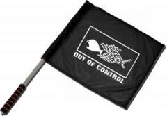 Zum/zur  Fahne / Flagge (ca. 40x35cm) "Out of Control" für 15,00 € gehen.