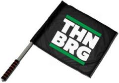 Zum/zur  Fahne / Flagge (ca. 40x35cm) "THNBRG" für 13,12 € gehen.