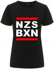Zum/zur  tailliertes Fairtrade T-Shirt "NZS BXN" für 18,10 € gehen.