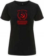 Zum/zur  tailliertes Fairtrade T-Shirt "Red Action" für 18,10 € gehen.