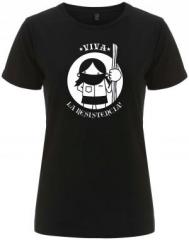 Zum/zur  tailliertes Fairtrade T-Shirt "Viva la Resistencia!" für 18,10 € gehen.