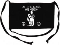 Zur Mundmaske "All the Arms we need" für 6,50 € gehen.