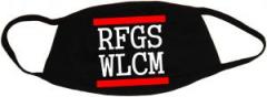 Zur Mundmaske "RFGS WLCM" für 6,50 € gehen.