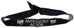 Zum/zur  Stoffarmband "Antifascist Action" für 2,60 € gehen.
