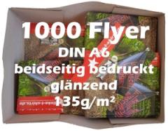 Zum/zur  Flyer "1000 Flyer, beidseitig bedruckt, 135g/m², glänzend" für 29,00 € gehen.