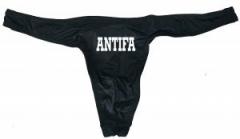Zum Herren Stringtanga "Antifa Schriftzug" für 15,00 € gehen.