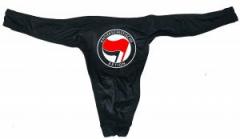 Zum Herren Stringtanga "Antifaschistische Aktion (rot/schwarz)" für 15,00 € gehen.