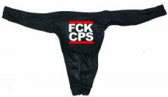 Zum Herren Stringtanga "FCK CPS" für 15,00 € gehen.