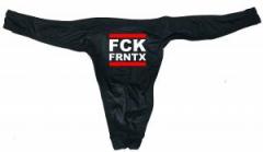 Zum Herren Stringtanga "FCK FRNTX" für 15,00 € gehen.