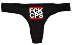 Zum Frauen Stringtanga "FCK CPS" für 15,00 € gehen.
