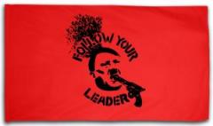 Zur Fahne / Flagge (ca. 150x100cm) "Follow your leader" für 20,00 € gehen.