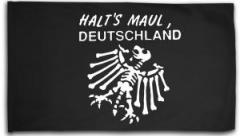Zur Fahne / Flagge (ca. 150x100cm) "Halt's Maul Deutschland (weiß)" für 16,10 € gehen.
