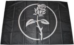Zur Fahne / Flagge (ca. 150x100cm) "Schwarze Rose" für 25,00 € gehen.