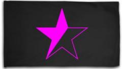 Zur Fahne / Flagge (ca. 150x100cm) "schwarz/pinker Stern" für 16,10 € gehen.