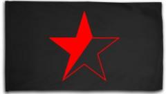 Zur Fahne / Flagge (ca. 150x100cm) "Schwarz/roter Stern" für 25,00 € gehen.