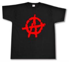 Zum T-Shirt "Anarchie (rot)" für 13,12 € gehen.