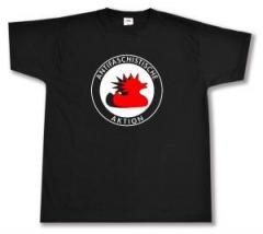 Zum T-Shirt "Antifaschistische Aktion (Enten)" für 15,00 € gehen.