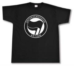Zum T-Shirt "Antifaschistische Aktion (schwarz/schwarz)" für 15,00 € gehen.