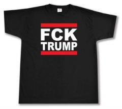 Zum T-Shirt "FCK TRUMP" für 13,12 € gehen.
