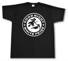Zum T-Shirt "Good night white pride - Hexe" für 13,12 € gehen.